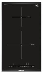 Стъклокерамичен плот за вграждане Bosch PIB 375 FB 1E, 2 нагревателни зони, 17 нива на мощност, индукция, черен