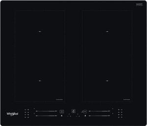 Индукционен плот за вграждане Whirlpool WL S8560 AL, 4 нагревателни зони, електронно управление, таймер, черен