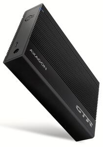 Кутия 3.5" (8.89 cm) AXAGON EE35-GTR, за 3.5"(8.89cm) HDD, USB Type-C 3.2 Gen 2, черна