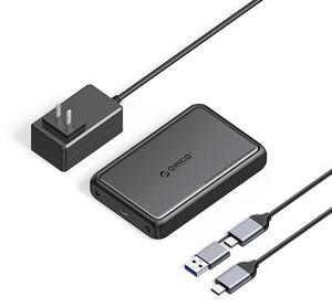 Кутия 3.5" (8.89 cm), Orico Storage Case DDL35-C3-EU-BK, за 3.5" HDD, USB Type-C, черна