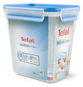 Кутия за съхранение Tefal Masterseal Glass Food Conservation, 1.6L, с капак, пластмаса