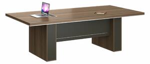 Заседателна маса RFG Chicago (DG07-C0124), 2400 x 1200 x 750 mm, ПДЧ плот, меламиново покритие, дъб