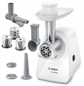 Месомелачка Bosch MFW2517W, 1.7 кг/мин капацитет, защита от претоварване, 350W, бяла