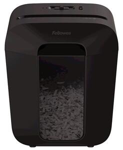 Шредер Fellowes Powershred LX45, до 8 листа А4 ръчно, раздробява карти/хартия, Cross-Cut, Safety Lock механизъм, кошче за отпадъци с обем 17 литра