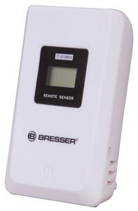 Външен термо-хигро сензор за метеостанция Bresser 73782, допълнителен външен сензор за метеорологичнa станция TemeoTrend WF, 3-канален, бял