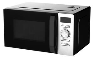 Микровълнова фурна Finlux FMO-2074BDGS, с грил, електронно управление, 700W, 20l обем, 5 степени на мощност, черна