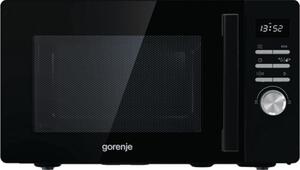 Микровълнова фурна Gorenje MO23A3BH, електронно управление, 800W, 23л. обем, 5 степени на мощност, черна