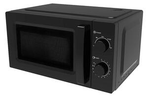 Микровълнова фурна Electra MWE-1510BP, механично управление, 700W, 20л. обем, черна