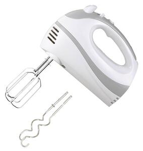 Миксер Crown CMH-2562, 200 W, 5 степени на работа, с турбо, бъркалки за тесто, бял