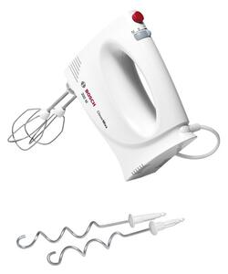 Миксер Bosch MFQ3010, 300 W, 2 степени на работа, с турбо, бъркалки за тесто, бял