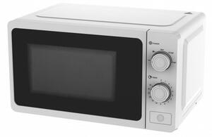 Микровълнова фурна Oliver Voltz OV51443B, механично управление, 700W, 20л. обем, 5 степени на мощност, бяла