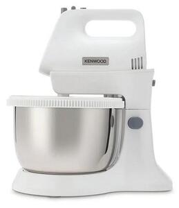 Миксер Kenwood HMP34.A0WH, 450W, 5 степени с турбо, 3.4 l, бъркалки за тесто, бял