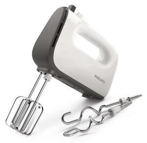 Миксер Philips HR3740/00, 450 W, 5 степени на работа, с турбо, бял
