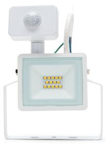 Aigostar - LED Прожектор със сензор LED/10W/230V 4000K IP65 бял