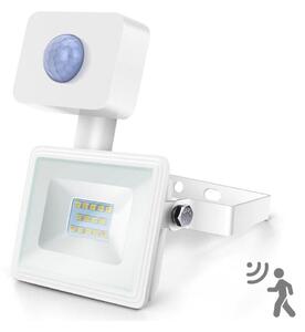 Aigostar - LED Прожектор със сензор LED/10W/230V 4000K IP65 бял