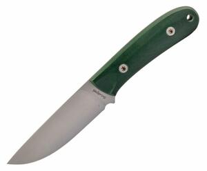 Ловен нож Dulotec Scalpel, неръждаема стомана, 100 мм, зелен