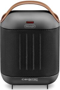 Вентилаторна печка Delonghi HFX30C18.AG, 1800 W, керамична, 2 нива на мощност, анти-замръзване, термостат, черна