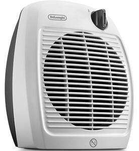 Вентилаторна печка DeLonghi HVA1120 EX:3, 2000W, за помещения с площ до 60 кв.м., бяла