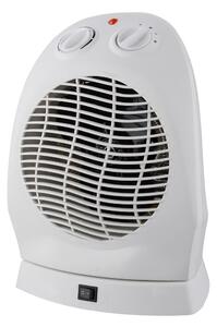Вентилаторна печка Crown CFH-269, 1000/2000W, защита от прегряване, индикаторна светлина, функция въртене, бяла