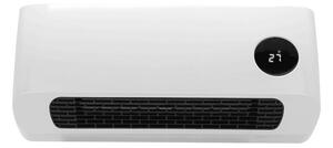 Керамична печка Elite EHH-1380, 2000W, за стена, 2 степени на мощност, термичен прекъсвач, таймер, интелигентна функция за отворен прозорец, Wi-Fi, бяла