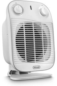 Вентилаторна печка DeLonghi HFS50A20.WH EX:3, 2000W, 3 степени на мощност, механичен термостат, бяла