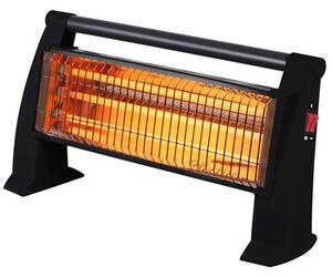 Кварцова печка Luxell LX-2820, 1500W, три степени на мощност, черна