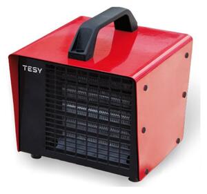 Вентилаторна печка Tesy HL 830 V PTC, 3000W, до 32 м2 отопляема площ, защита срещу прегряване, червена