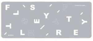 Подложка за мишка A4Tech FP75 Silver, водоустойчива, сребриста, 750 x 300 x 2 мм
