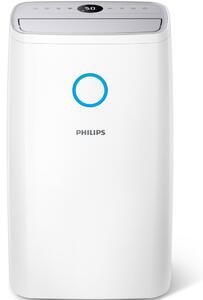 Обезвлажнител на въздух Philips DE3306/11, 258W, 4l резервоар, 3 скорости, таймер, подходящ за помещения с площ до 150m², бял