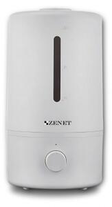Овлажнител на въздух Zenet ZET-414, 25W, подходящ за помещения с площ до 20 m2, 4л. резервоар, бял