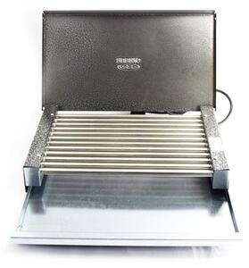 Скара RUBINO ЕС 1.6К, тръбни ребра от неръждаема стомана, 1600W