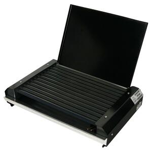 Скара Скития, с капак, металокерамично покритие, 1600W, черна