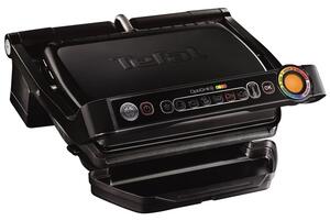 Грил преса Tefal GC714834, корпус Инокс, подвижен съд за мазнина / течности, система против приплъзване, 2000W
