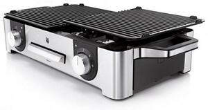 Грил WMF Lono Master 0415280011, неръждаема стомана, подвижна тавичка, 2400W