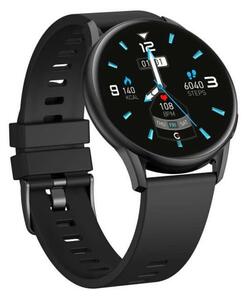 Смарт часовник Kieslect K10, 1.32" (3.36cm) ретина дисплей, Bluetooth, пусломер, 13 спорта, IP68 защита, черен