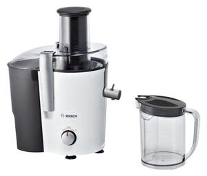 Сокоизстисквачка Bosch VitaJuice 2, 1.25 л. капацитет, XL-отвор, 2 степени на работа, 700W, бяла
