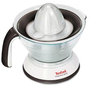 Цитрус преса Tefal Vitapress ZP300138, възможност за изстискване с или без пулп, 600ml капацитет, 25W, бяла