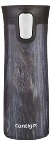 Термочаша Contigo Pinnacle Couture Indigo Wood, 0.42л., неръждаема стомана, черна