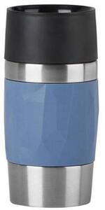 Термочаша Tefal N2160210, двойна стена, 0.3 л, синя