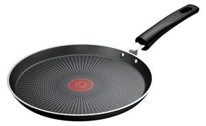 Тиган за палачинки Tefal C2923853 Force, алуминий, незалепващо покритие, диаметър 25 cm, черен