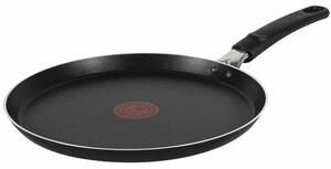 Тиган за палачинки Tefal Simply Clean Pancake pan 25, алуминий, диаметър 25cm, дълбочина 1.94cm черен