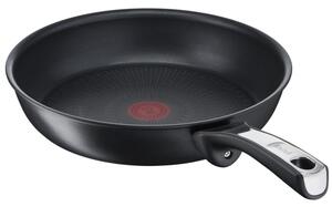 Тиган Tefal G2550672, 28 cm диаметър, незалепващо покритие, температурен индикатор Thermo-Spot, черен