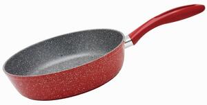Тиган Voltz V54419A24D, мраморно покритие, диаметър 24 см, червен