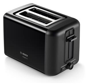 Тостер Bosch TAT3P423, 970W, 2x филии, функция за замразен хляб, черен