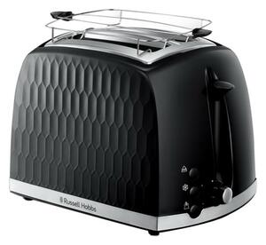 Тостер Russell Hobbs 26061-56, функция размразяване, неръждаема стомана, черен