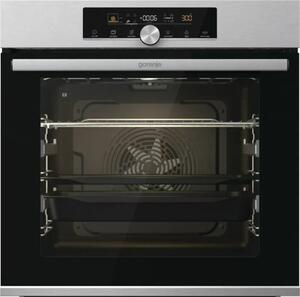 Фурна за вграждане Gorenje BOS6747A01X, 77л. обем, AirFry готвене с горещ въздух, ExtraSteam, AquaClean, FastPreheat, FrozenBake, GentleBake, инокс