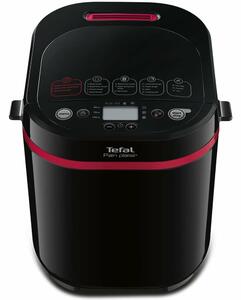 Хлебопекарна Tefal Pain Plaisir (PF220838), 650W, 17 програми, вместимост до 1000g, LCD дисплей, черна
