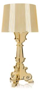 Kartell Bourgie LED настолна лампа E14, златна, Затъмняване, Злато / месинг, Дневна/трапезария, Пластмаса, Дизайн