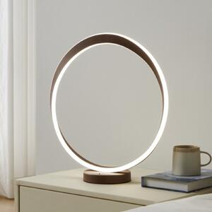 EGLO LED настолна лампа CAMEROTA, бронз, височина 44 см, CCT, с възможност за, Затъмняване, Бронзов / античен месинг, Дневна/трапезария, Алуминий