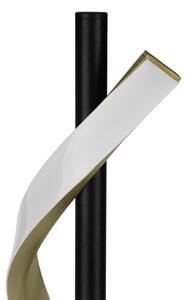 EGLO LED настолна лампа CONAPRATO, черна/месинг, 47 см, CCT, Затъмняване, Черен, Дневна/трапезария, Метал